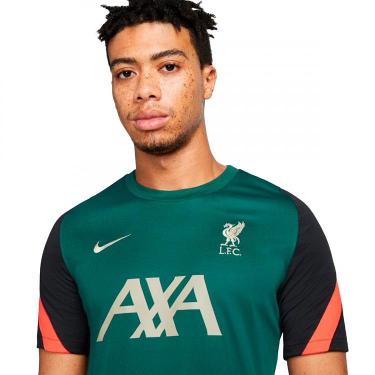 Camiseta Nike Liverpool FC Training 2021-2022 Dark Atomic Teal-Bright Crimson - FÃºtbol Emotion