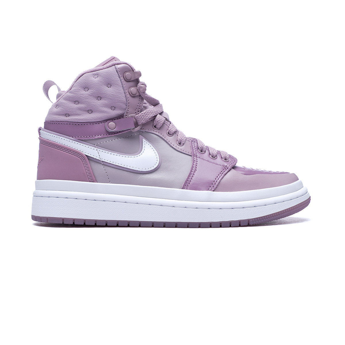 Zapatilla Nike Air Jordan 1 Acclimate Mujer Plum Fog-White-Amethyst  Wave-Amethyst Ash - Fútbol Emotion
