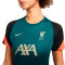 Camiseta Liverpool FC Training 2021-2022 Mujer Dark Atomic Teal-Bright Crimson