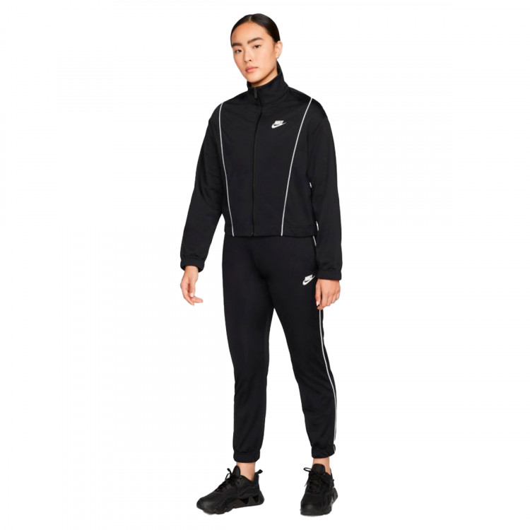 chandal-nike-nsw-essentials-pique-fitted-mujer-black-white-0
