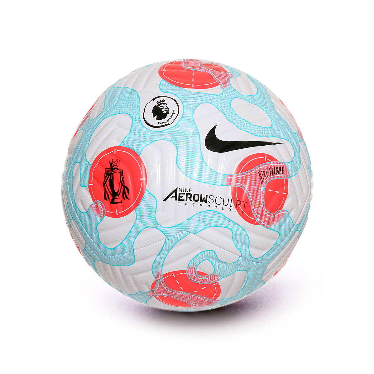 pesadilla Caso Wardian Cubeta Balón Nike Premier League Flight Third White-Baltic Blue-Laser Crimson -  Fútbol Emotion