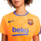Camiseta FC Barcelona Pre-Match 2021-2022 Mujer Vivid Orange-Vivid Orange-Game Royal