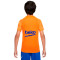 Camiseta FC Barcelona Training 2021-2022 Niño Vivid Orange-University Red