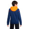 Sudadera FC Barcelona Fanswear 2021-2022 Niño Blue Void-Blue Void-Vivid Orange