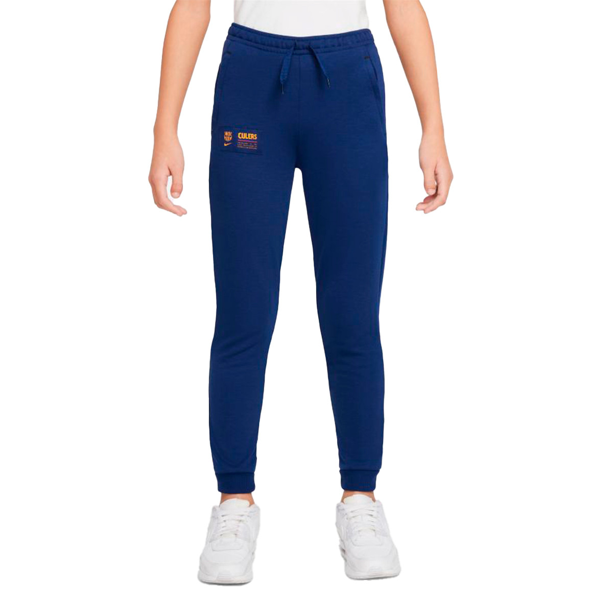 Pantalón largo Nike FC Barcelona Fanswear 2021-2022 Niño Blue Void - Fútbol  Emotion