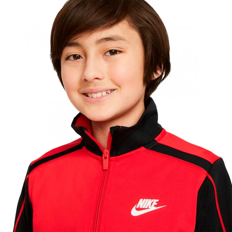 chandal-nike-nsw-futura-poly-cuff-ts-nino-university-red-black-2