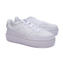 Court Vision Alta Leather Mujer White-White-White