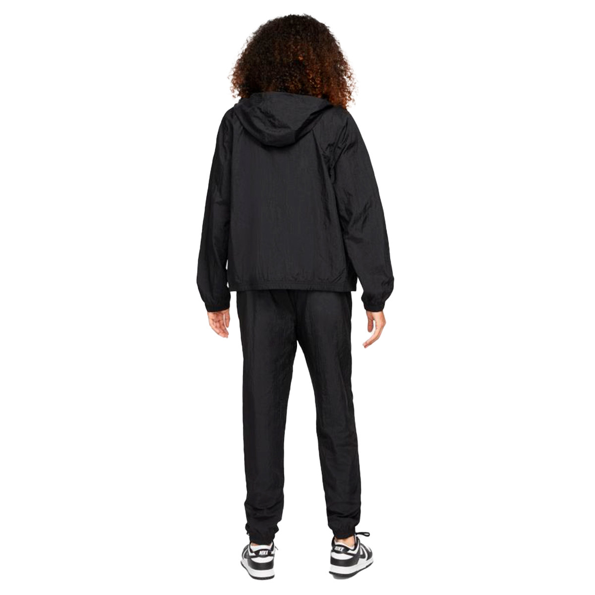 Chándal Nike Sportswear Sport Essentials Club Poly Knit Basic negro/gris  oscuro - Tienda de fútbol