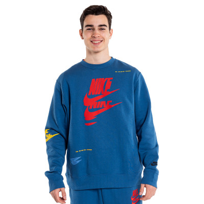 Sudadera Nike NSW Sport Essentials + BB Crew Dark Marine - Fútbol Emotion