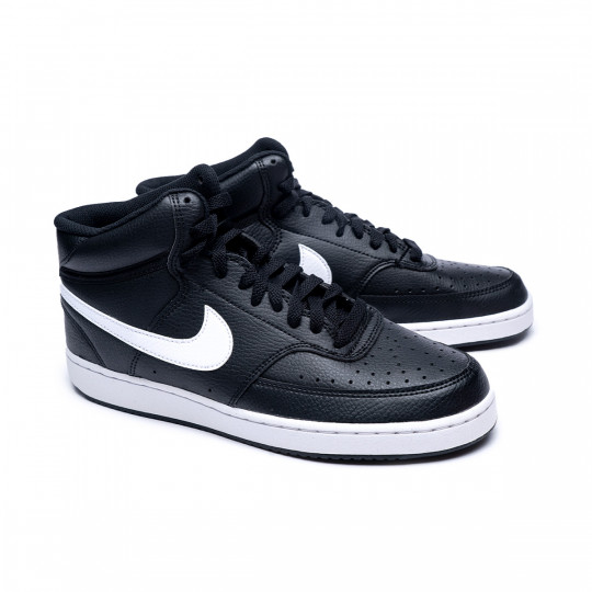 Zapatilla Nike Court Vision Mid Next Nature Black-White-Black - Fútbol  Emotion