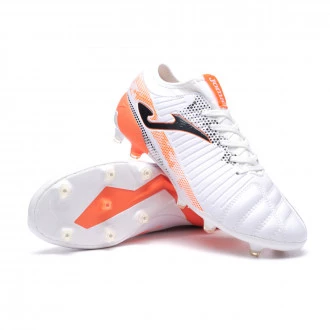 Bota Propulsion Cup FG Blanco-Naranja