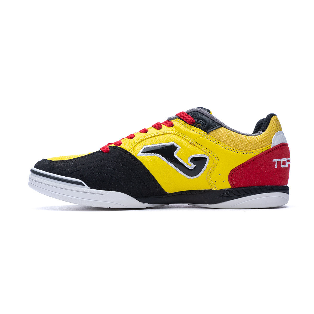 Zapatilla de Fútbol sala Joma Top Flex Amarillo-Rojo - Fútbol Emotion