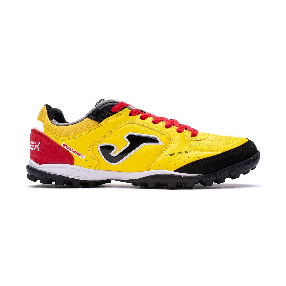 Bota de fútbol Joma Top Flex Turf Amarillo-Coral - Fútbol Emotion
