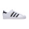 Zapatilla Superstar White-Core Black