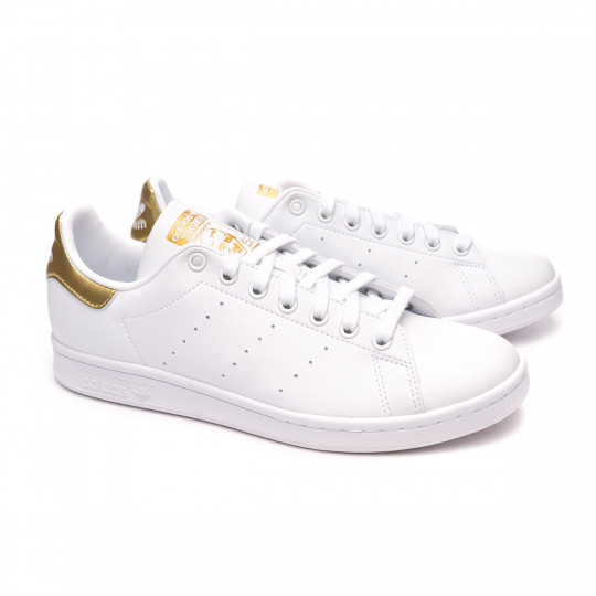 Trainers adidas Women Stan Smith White-Metallic Gold - Fútbol Emotion