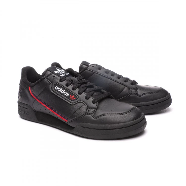 Trainers adidas Continental 80 Vegan Core Black Collegiate Navy Scarlet Futbol Emotion