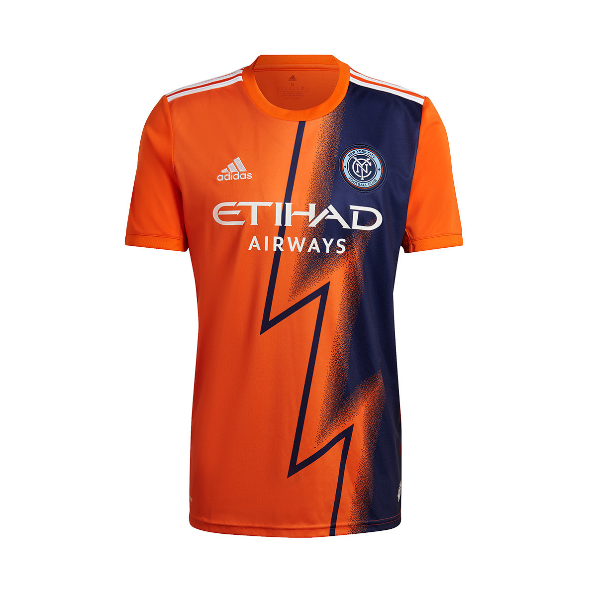 dueña cortina Golpe fuerte Camiseta adidas New York City FC Segunda Equipación 2022-2023 Orange-Night  Sky - Fútbol Emotion