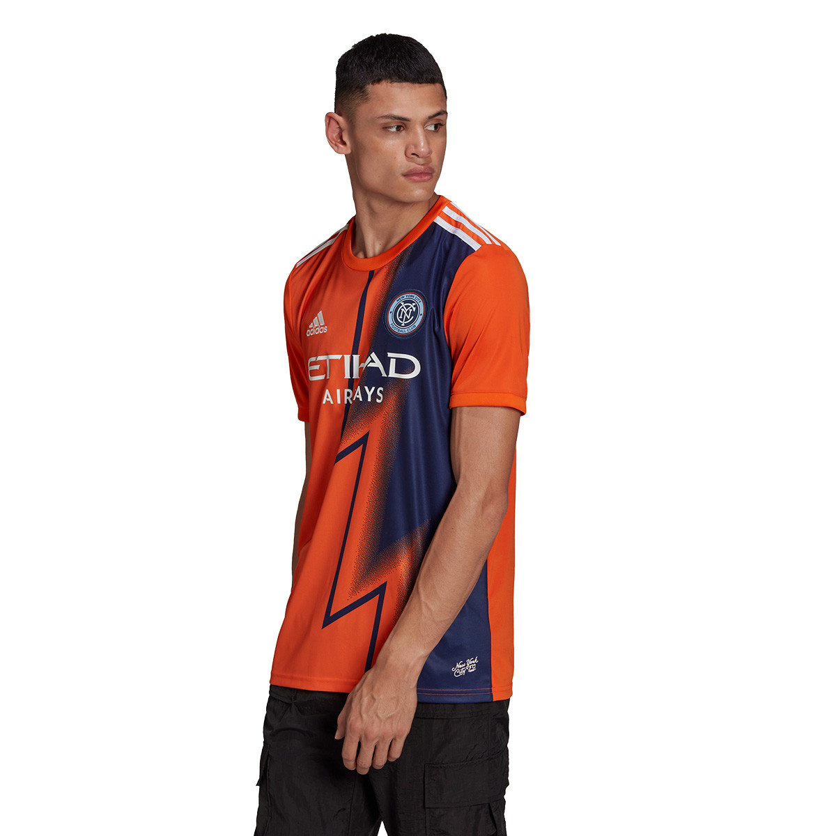 Camisola adidas New York City FC Segundo Equipamento 20222023 Orange