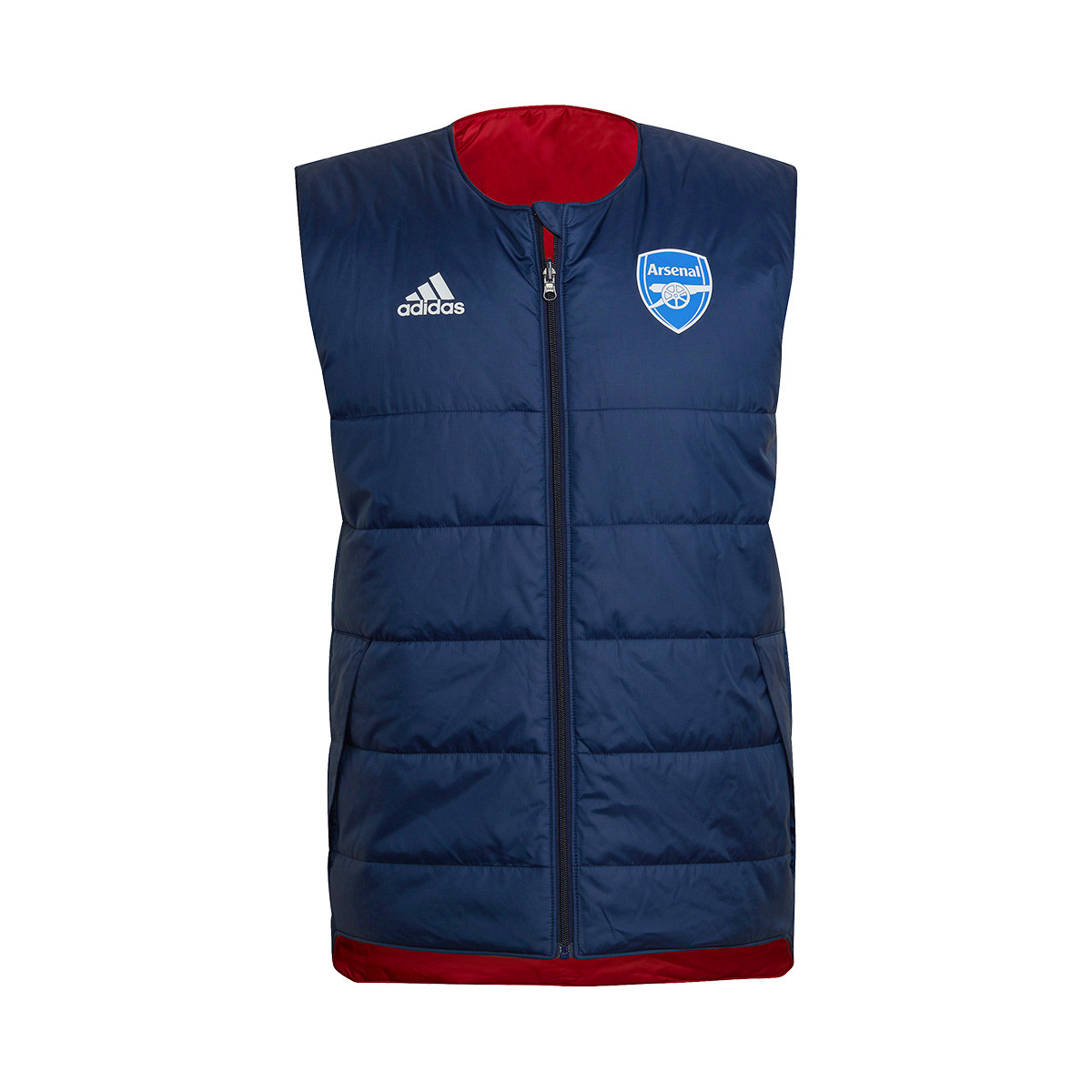 riñones agudo Genealogía Chaleco adidas Arsenal FC Pre-Match 2021-2022 Collegiate Navy-Active Maroon  - Fútbol Emotion