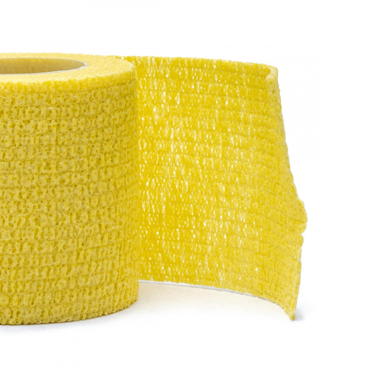 tape-rehab-medic-sujeta-espinilleras-5-cm-x-4,6-m-amarillo-2