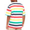 Camiseta Originals Stripe Navy-Red-Green