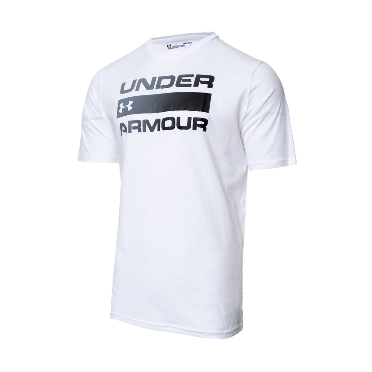 Til meditation prosa Indlejre Jersey Under Armour UA Team Issue Wordmark White-Black - Fútbol Emotion