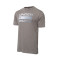 Camiseta UA Team Issue Wordmark Khaki Gray-Mod Gray