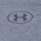 Camiseta UA Boxed Sportstyle Steel Light Heather-Graphite-Black