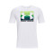 Camiseta UA Boxed Sportstyle White-Quirky Lime