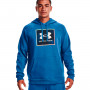UA Rival Fleece Graphic Hoodie Victory plavo-bijela