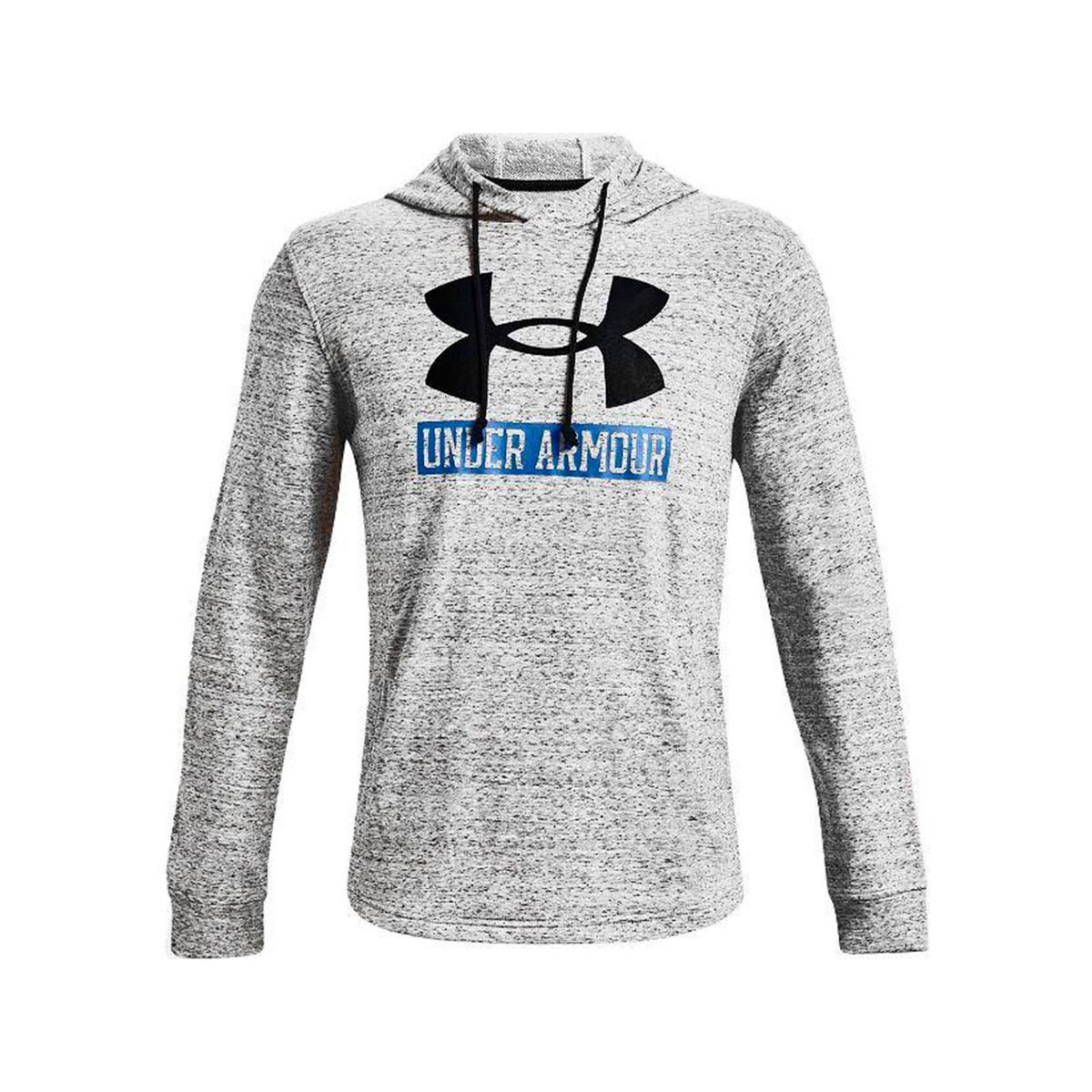 New Under Armour UA Men's MK-1 Terry Pullover Hoodie Grey 