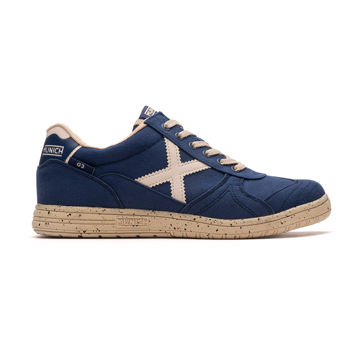 Zapatilla Munich G3 Canvas Blue - Fútbol Emotion