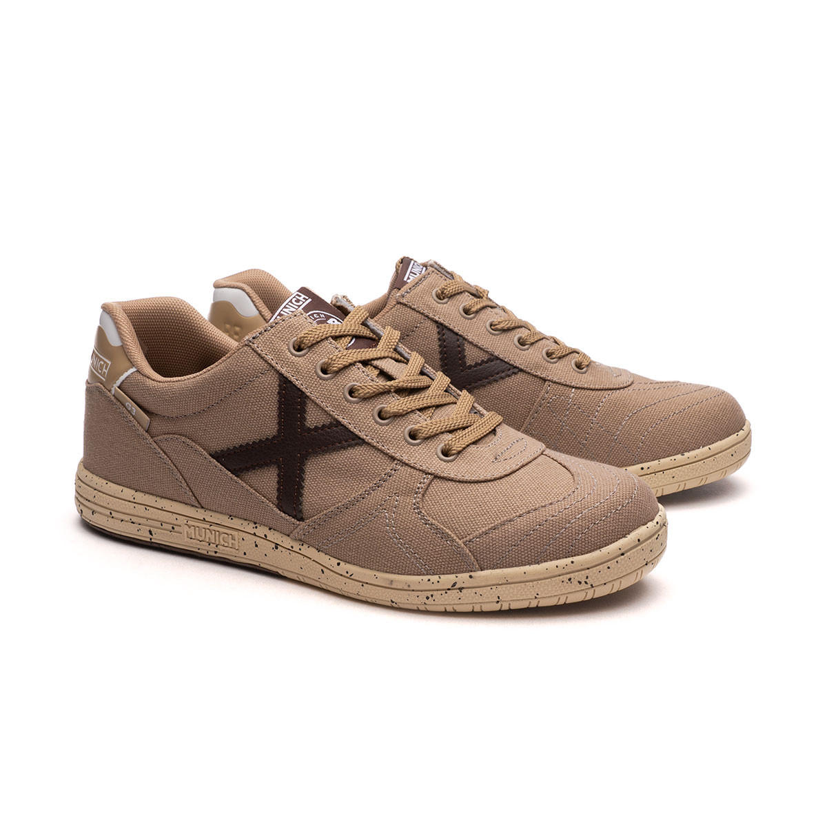 Sneaker Munich G3 Canvas Maroon - Fútbol Emotion