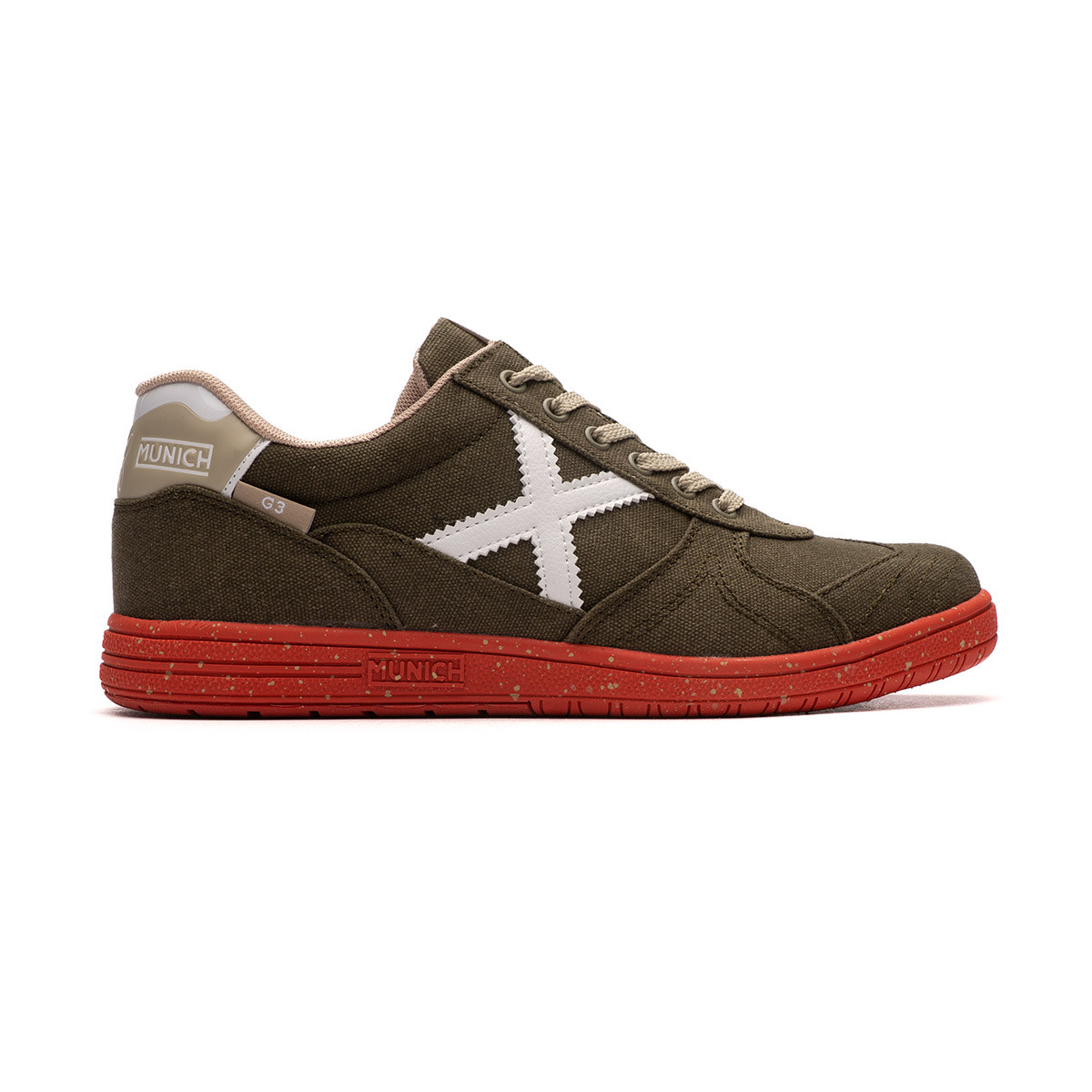 Trainers Munich G3 Canvas Kaki - Fútbol Emotion