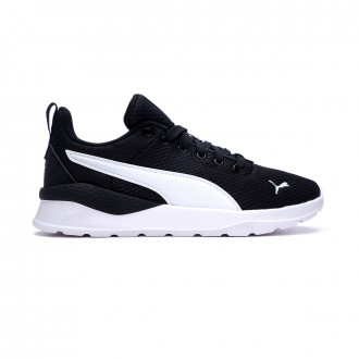 black puma trainers junior
