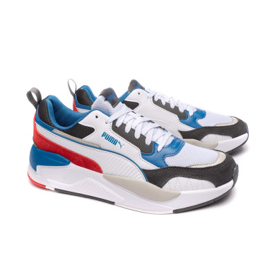 Trainers Puma X-Ray 2 Square SD Puma White-Puma White-Dark Shadow-Vallarta  Bl - Fútbol Emotion
