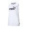 Top Ess Cut Off Logo Tansw Mujer White