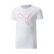 Camiseta Alpha Graphic Niña Puma White