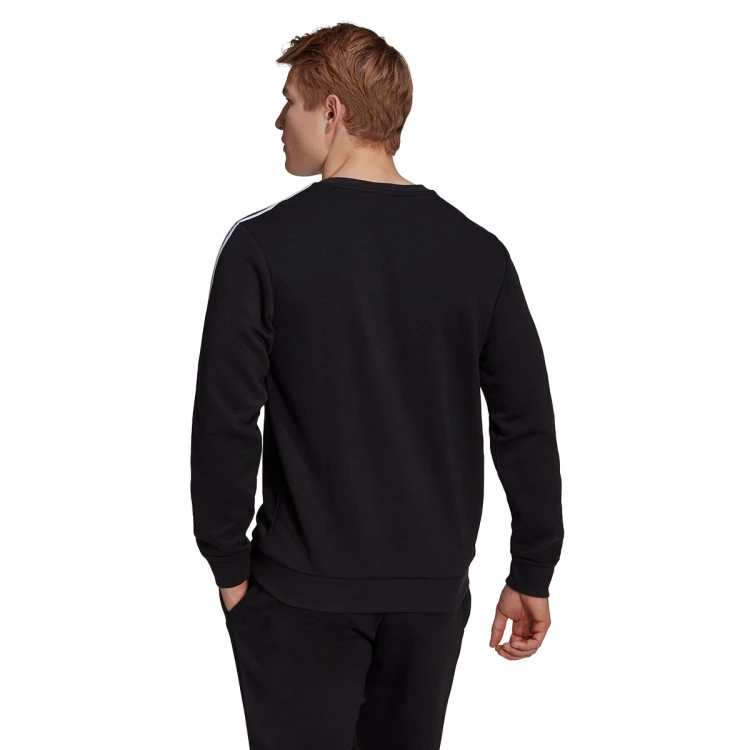 sudadera-adidas-3-stripes-ft-black-white-2