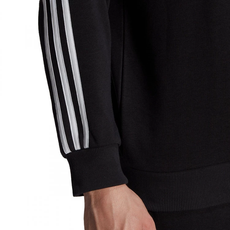 sudadera-adidas-3-stripes-ft-black-white-4