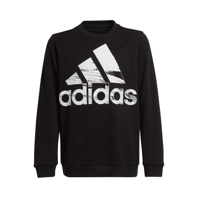 Sudadera adidas Logo Sweat Niño Black-White - Fútbol Emotion