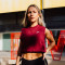 Top Studio Tank Mujer Shadow Red