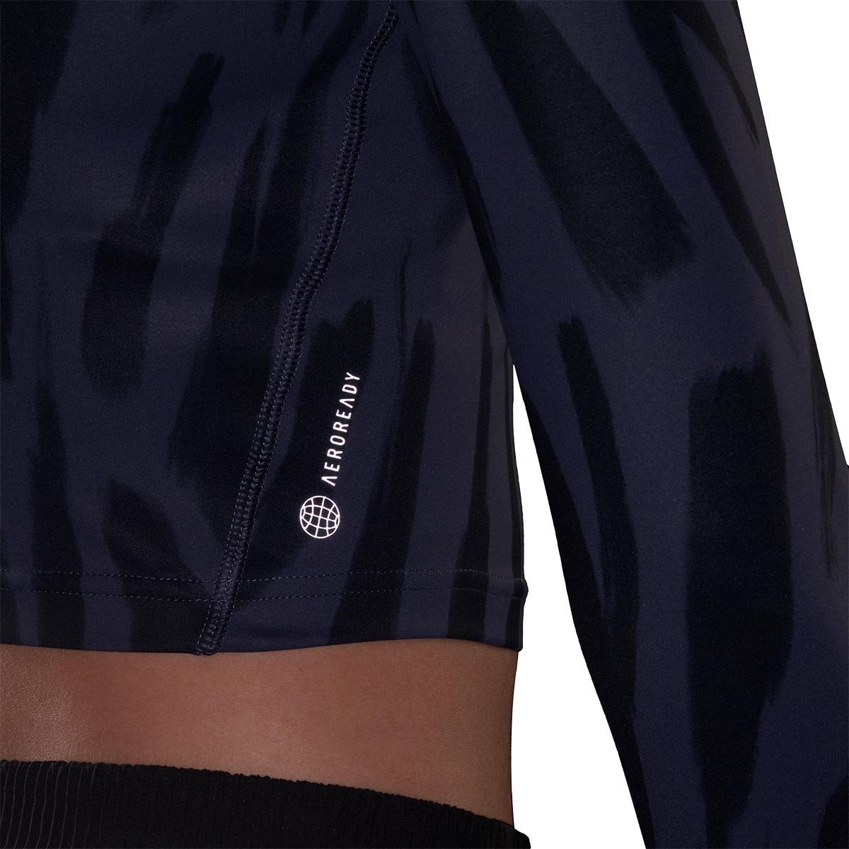 Sudadera adidas Run Icon Allover Print Running Mujer Shadow Navy - Fútbol  Emotion
