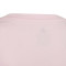 Camiseta Big Logo Niña Clear Pink-White