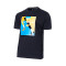 Camiseta Essentials Celebrate Run FZ Black