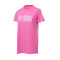 Camiseta Essentials Celebrate FZ Mujer Vibrant Pink