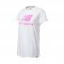 Essentials Stacked Logo Mujer Sea Salt