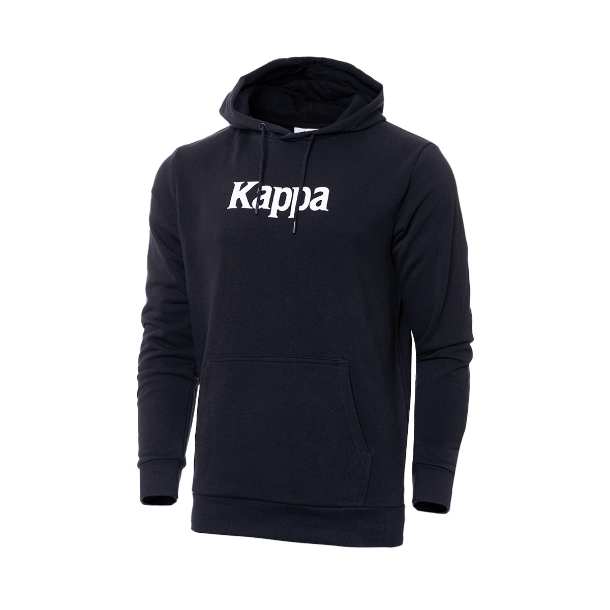 Sudadera Kappa Authentic Haris Black Smoke Orange Lt White Bright - Fútbol  Emotion