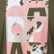 Camiseta Authentic Molongio Green Loden Beige Lt Almond Pink Peach Bright
