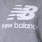 Majica dugih rukava New Balance Essentials Stacked Logo Pullover Hoodie